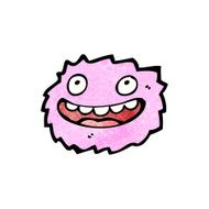 little pink furball monster N5