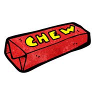 cartoon candy chew bar