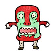 cartoon man wearing big mask N9