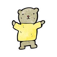 cartoon little teddy bear N21