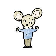 cartoon mouse with clothes N2
