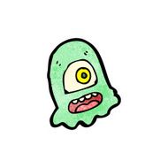 Cartoon Alien N106