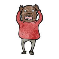 cartoon bald man N22
