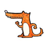 cartoon dancing fox N2