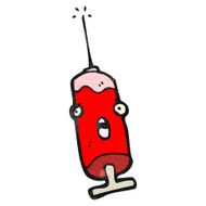 cartoon blood needle N4