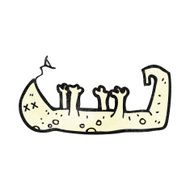 cartoon dead lizard N5