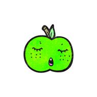 Cute Cartoon Apple N9