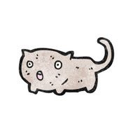 Cartoon Cat N244