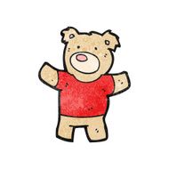 cartoon teddy bear N213