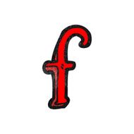 Cartoon Letter F N17