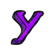 cartoon letter y N18