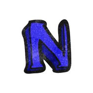 Cartoon Letter N N19