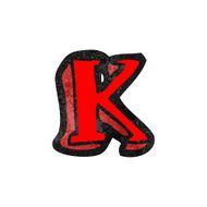 cartoon letter k N18