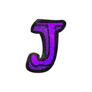 cartoon letter j N17