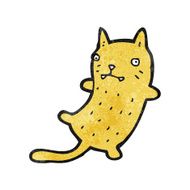 funny cartoon cat N142
