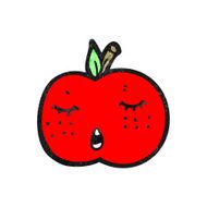 Cartoon Apple N149