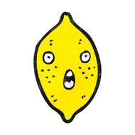cute cartoon lemon N4
