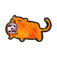 Cartoon Ginger Cat N18