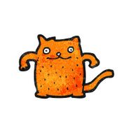 Cartoon Ginger Cat N19