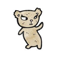 cartoon little bear N27