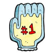 cartoon big foam sports hand N3