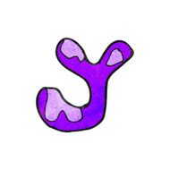 child&#039;s drawing of the letter y N2