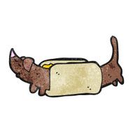 cartoon hotdog N19