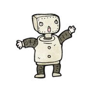 Cartoon Robot N318