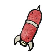 Cartoon Rocket N49