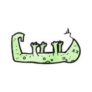 cartoon dead lizard N6