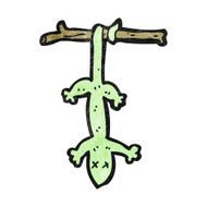 cartoon dead lizard N7
