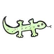Cartoon Lizard N36
