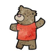 cartoon teddy bear N217
