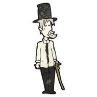 cartoon posh tramp N2