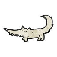 Cartoon Wolf N101