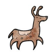 cartoon stag N22