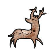 cartoon stag N23