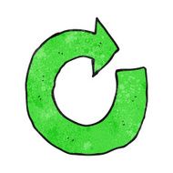 cartoon circular arrow N5