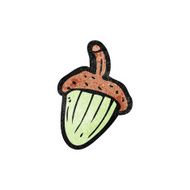 cartoon acorn N17
