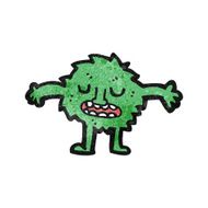 cartoon furry little monster N11