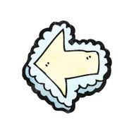 cartoon decorative arrow N27
