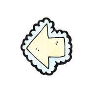 cartoon decorative arrow N31