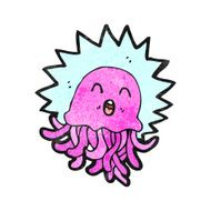 Cartoon Jellyfish N68