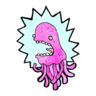 Cartoon Jellyfish N71