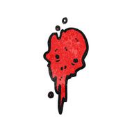 gross melting skull cartoon N5
