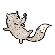Cartoon Wolf N108