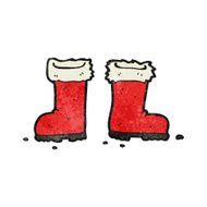 cartoon santa claus boots N3