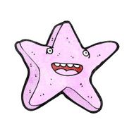 Cartoon Starfish N46