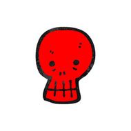 red skull cartoon symbol N5