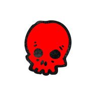 red skull cartoon symbol N7